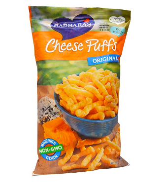 Barbara's cheese puffs