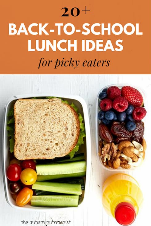 Back to School Lunch Ideas for Picky Eaters - Feeding Picky Eaters ...
