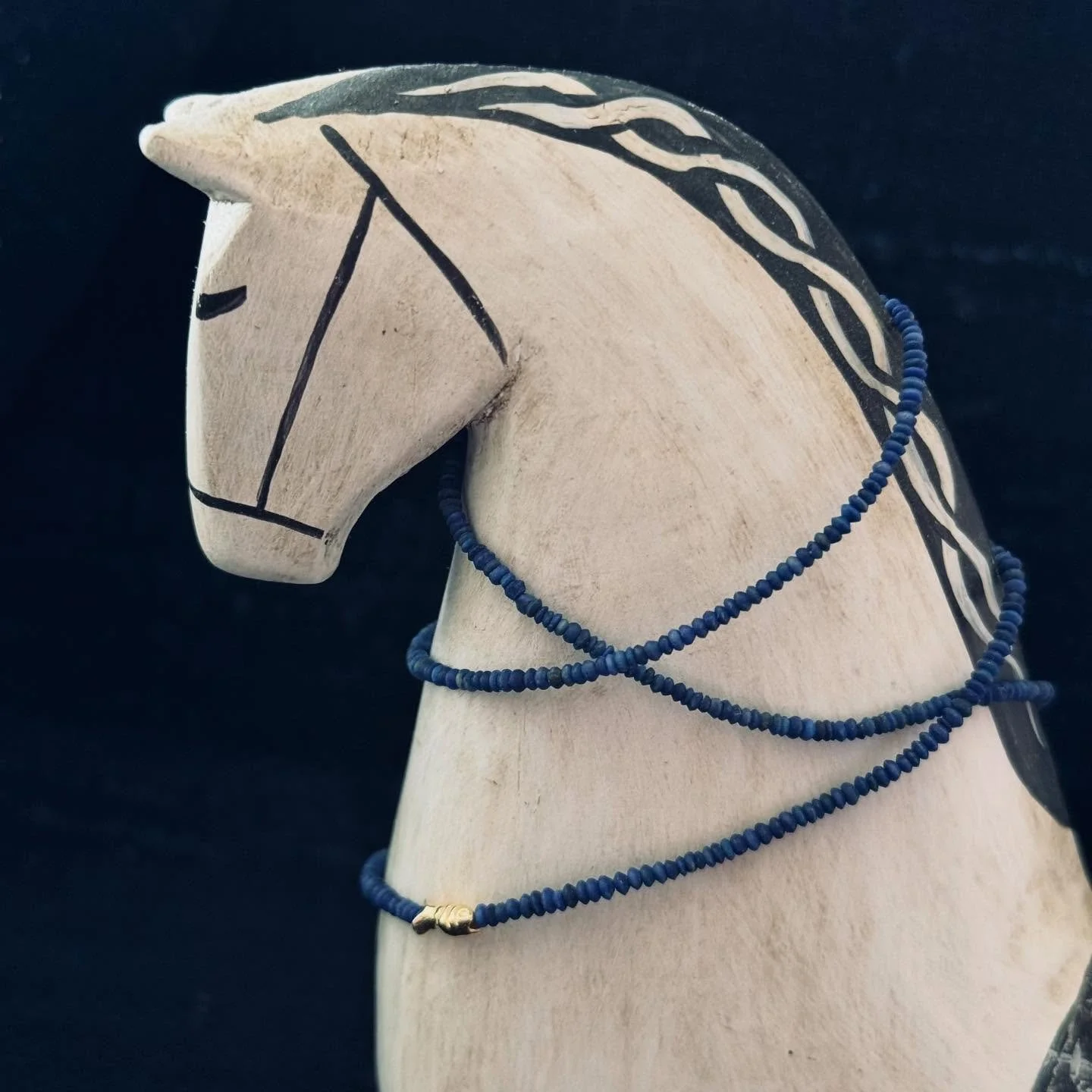 The Still Waters necklace is one of a handful of pieces with gold filled metal instead of my usual sterling silver. I wrote a short journal post on what gold filled metal actually is if you&rsquo;re curious. Link is in my profile!