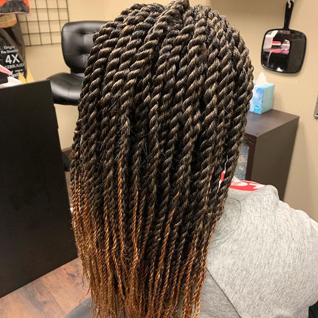 Senegalese Twists by Amber Miranda