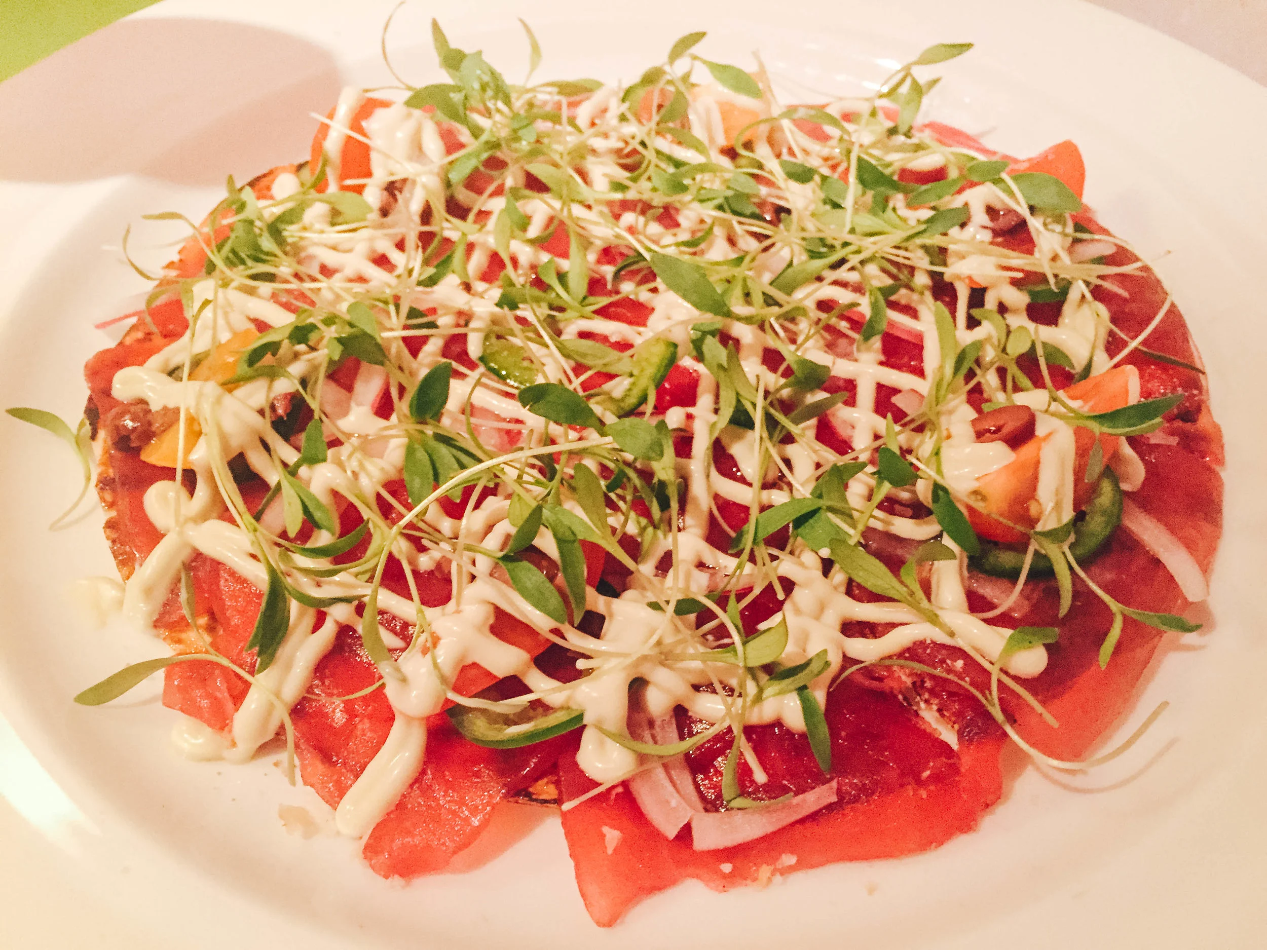Morimoto Tuna Pizza