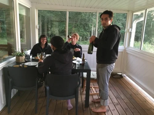Sarita Zaleha, Lela Pierce, Larsen Husby, & Moheb Soliman
