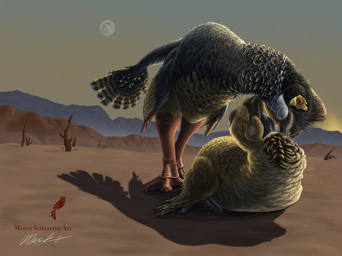 Deinocheirus — Mason Schratter Art