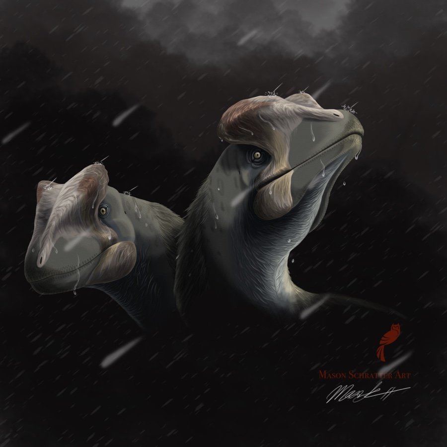 Deinocheirus — Mason Schratter Art
