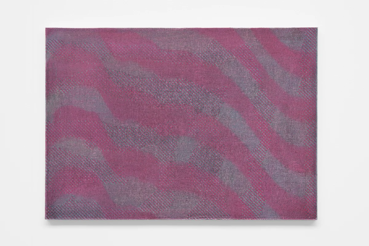 Hotzestrasse 23, silkscreen ink on canvas mounted to panel, 16.5 x 23 inches, 2015