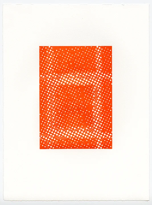 Untitled (AR 265-282 May 81), letterpress on Somerset textured paper, (color suite including four impressions in black), plate 8.25 x 5.75, paper 15 x 11 inches, 2015