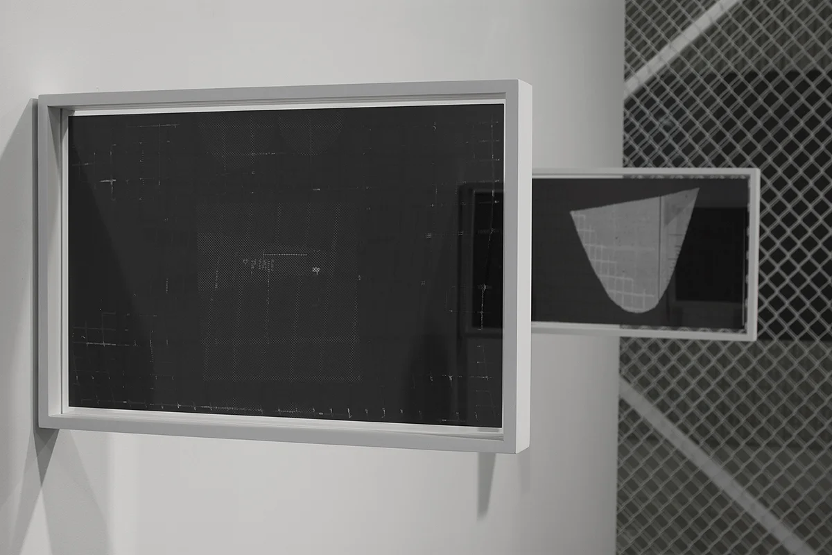 Untitled (F10/22/47), silkscreen over photocopy and laser-print, 11 x 17 inches each, 2012