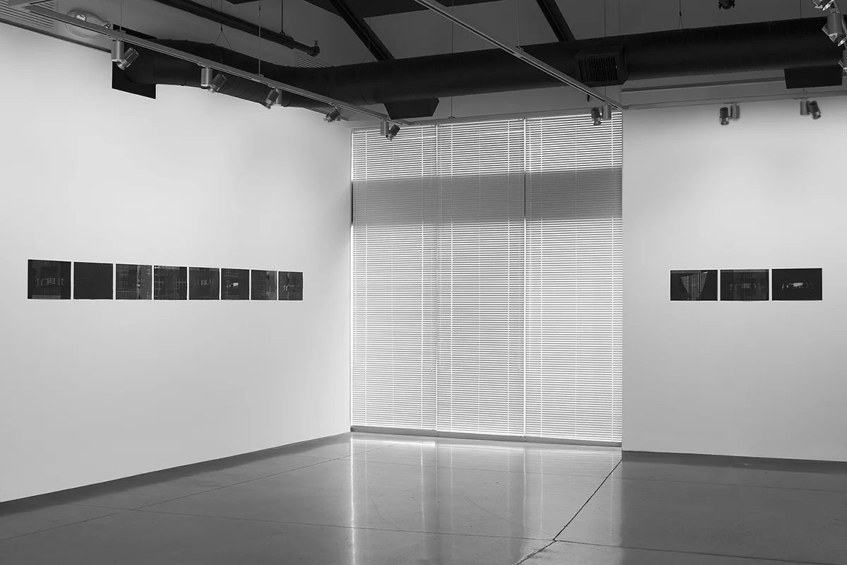 Untitled (F10/22/47), silkscreen over photocopy and laser-print, 11 x 17 inches each, 2012