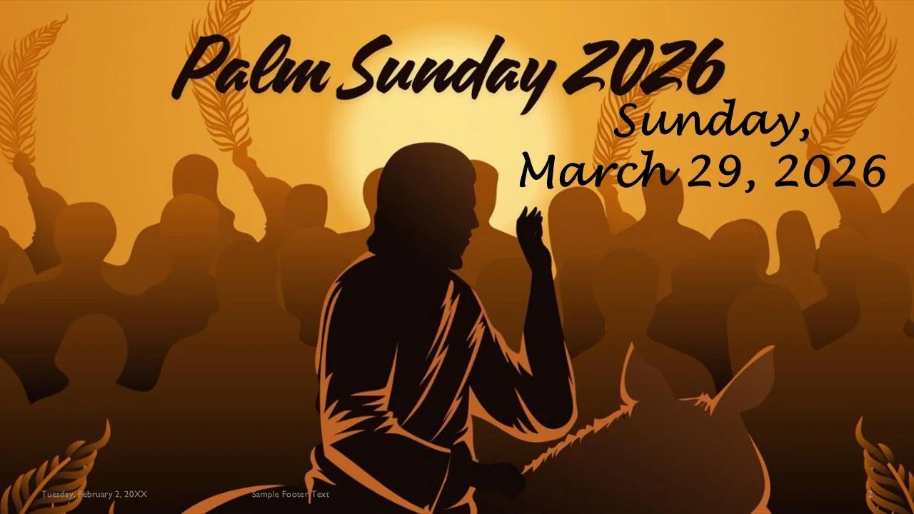 Sunday, March 29, 2026