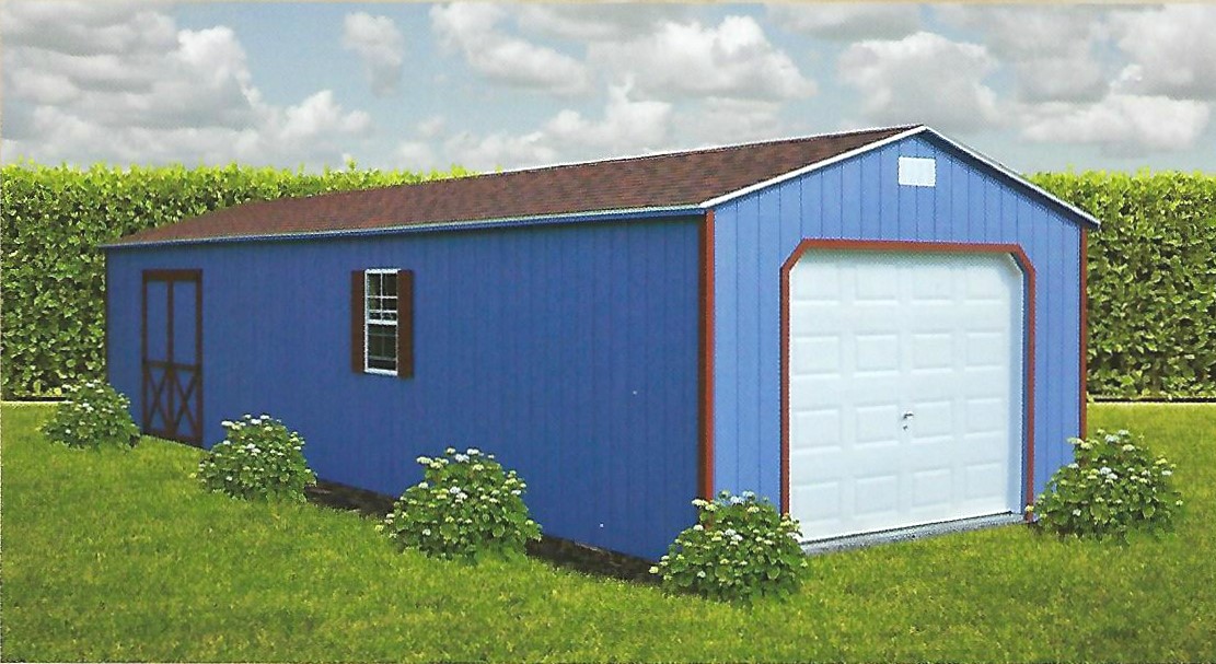 8 FT WALL GARAGES