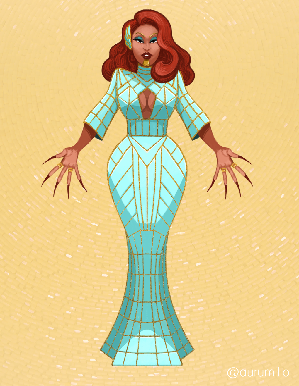 Drag Queen Art — Portfolio of E. Edwards
