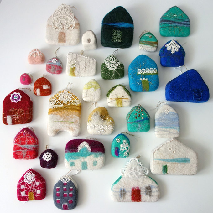 Artiste textile française CAM DUP - Camille Dupuis - maisons feutrées