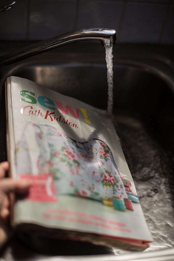 How to rescue a book from a flood and mud - on Flore Vallery-Radot blog