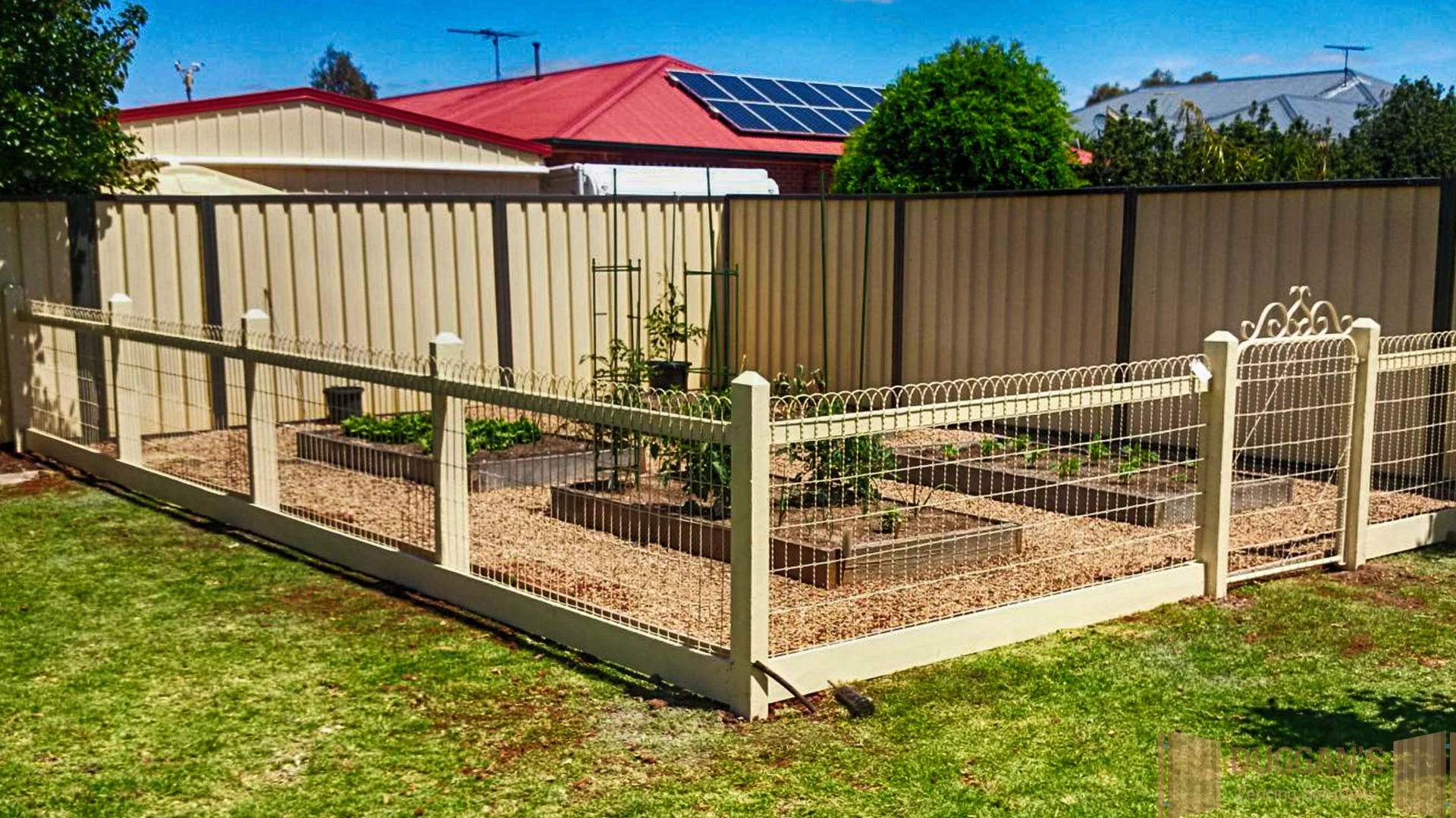 Emu Wire garden enclosure