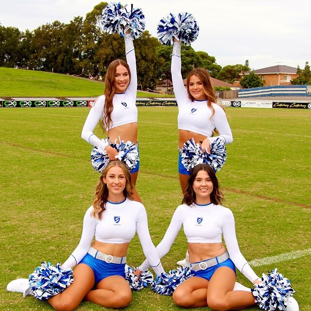 Be sure to follow @the_sapphires for exciting updates🥳🥰💙 #nrl #sport #nrlbulldogs #phireup #proudtobeabulldog