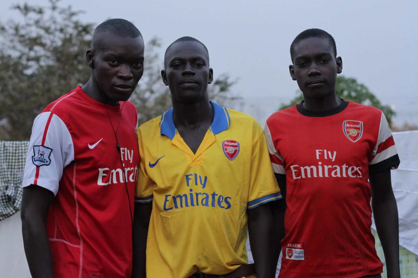 Arsenal fans on Walking The Nile