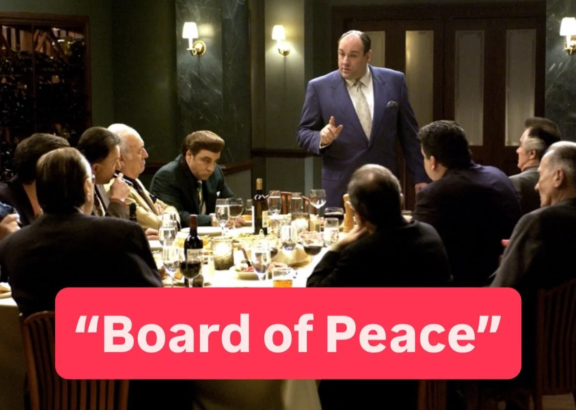 #Trump #Sopranos #BoardOfPeace
