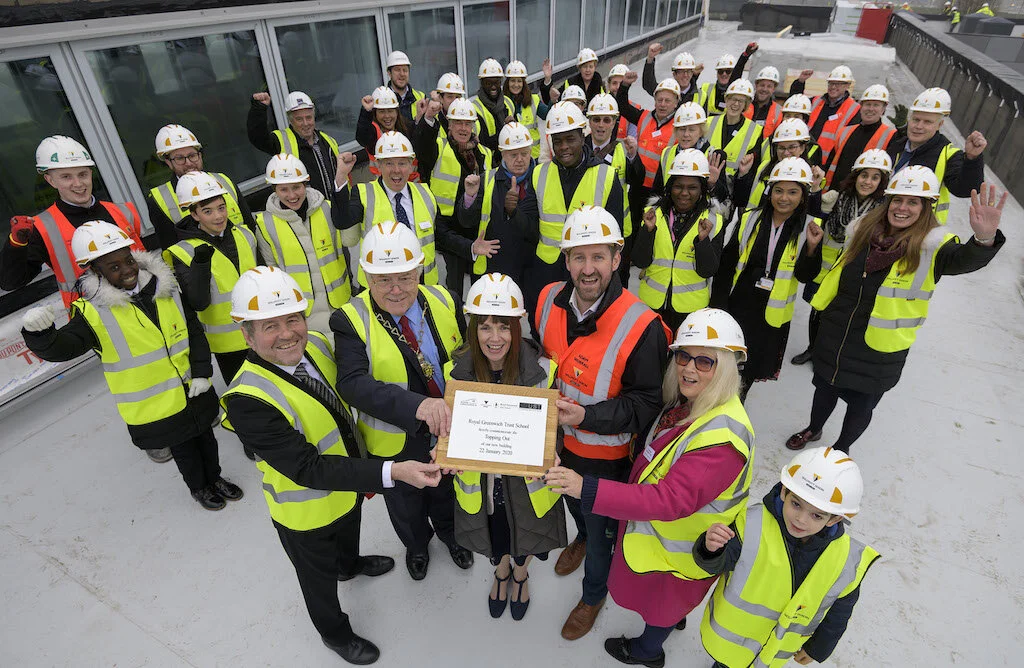 Royal Greenwich Trust School reaching new heights...