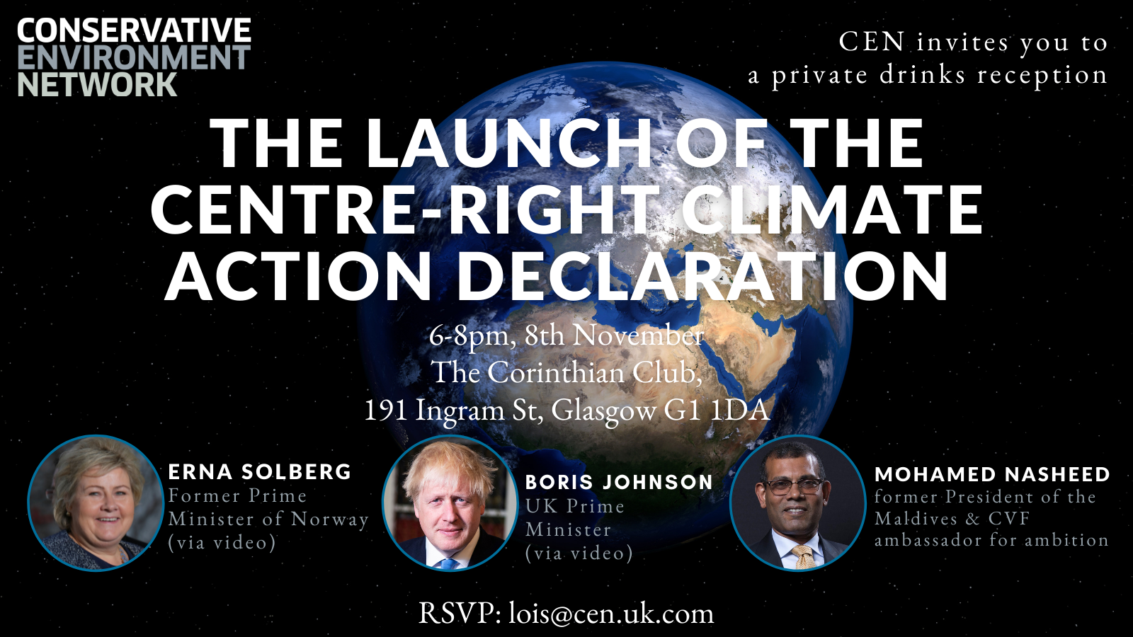 The Launch of the Centre-Right Climate Action Declaration