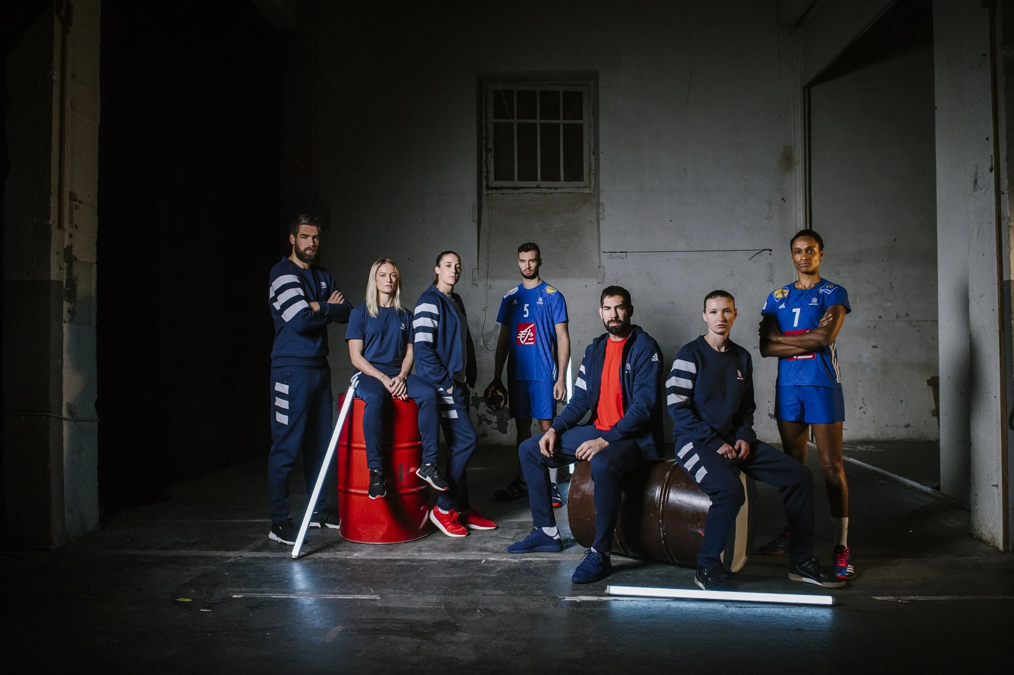 Adidas campaign,  Handball French team, 2022 