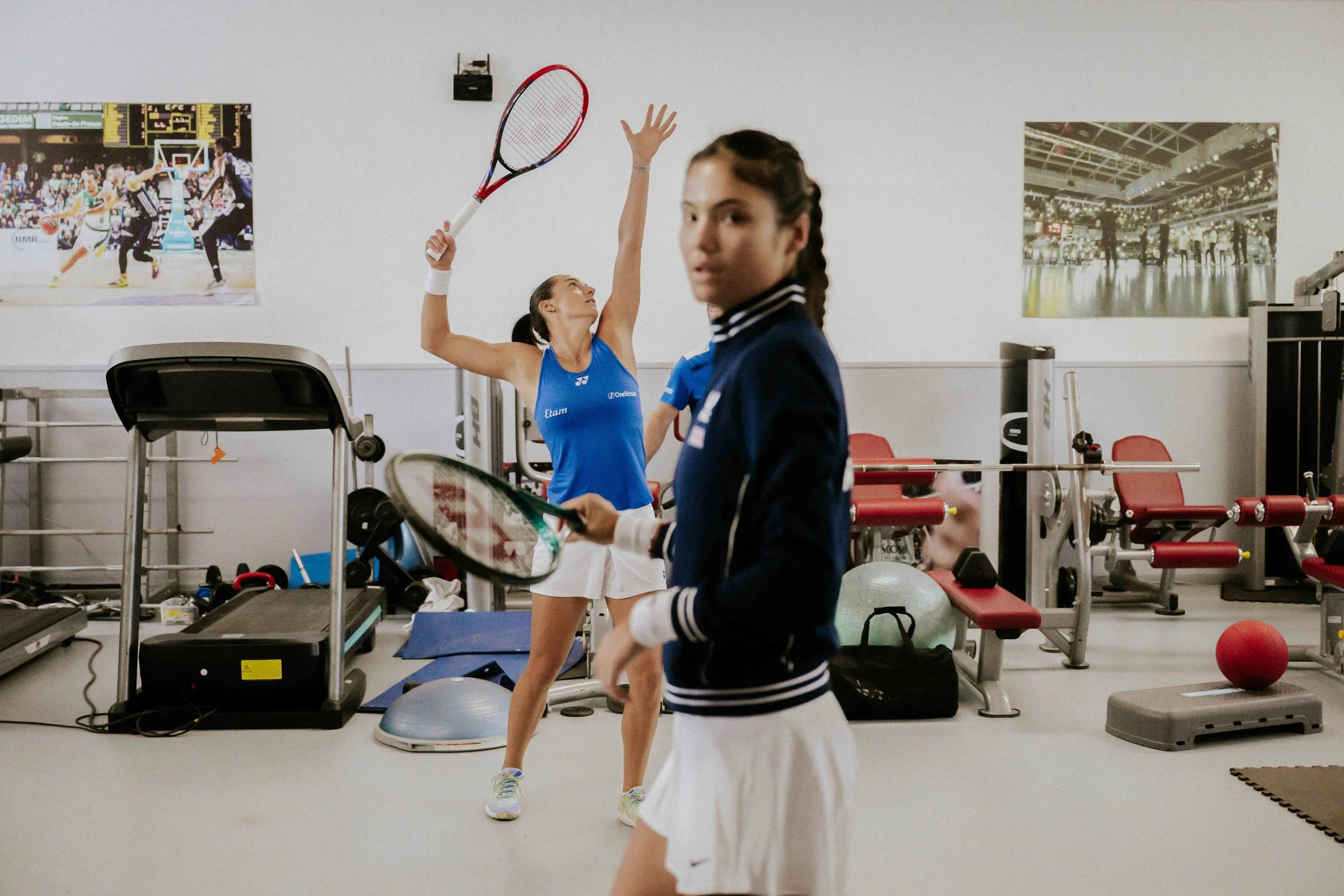  Caroline Garcia & Emma Raducanu, Fed Cup 2024