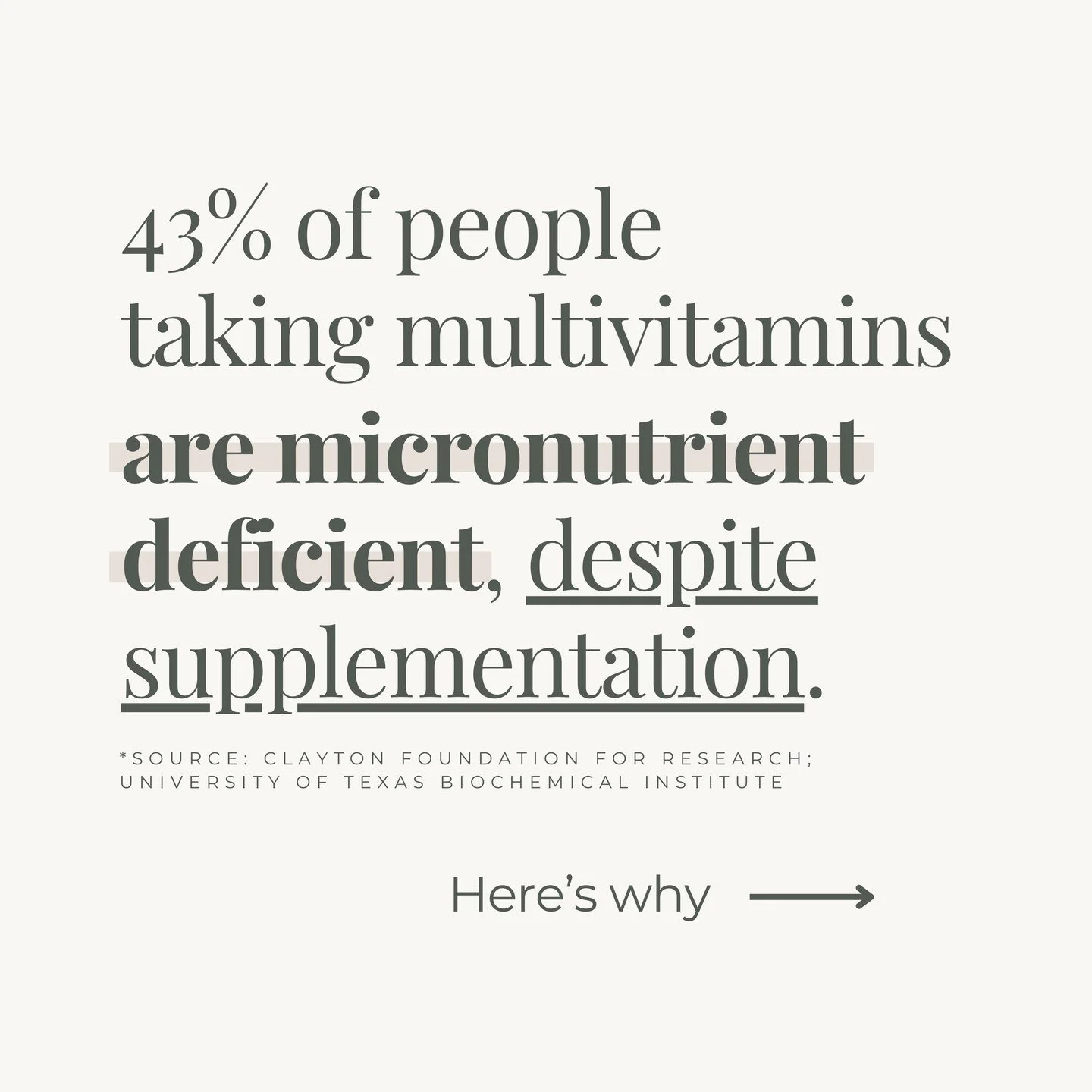 🚨Buyer beware 🚨
We can all agree that our food industry is broken... but what about our supplement industry? 

I recently worked with a client who had invested a fair amount of money into her vitamin/mineral regimen for years. She thought she was d