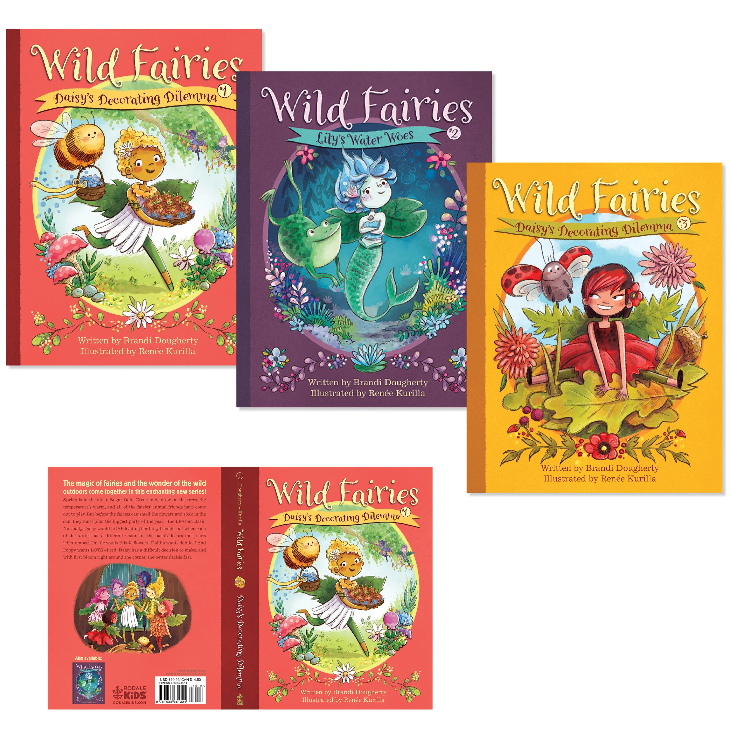 128-page 4/color chapter book series