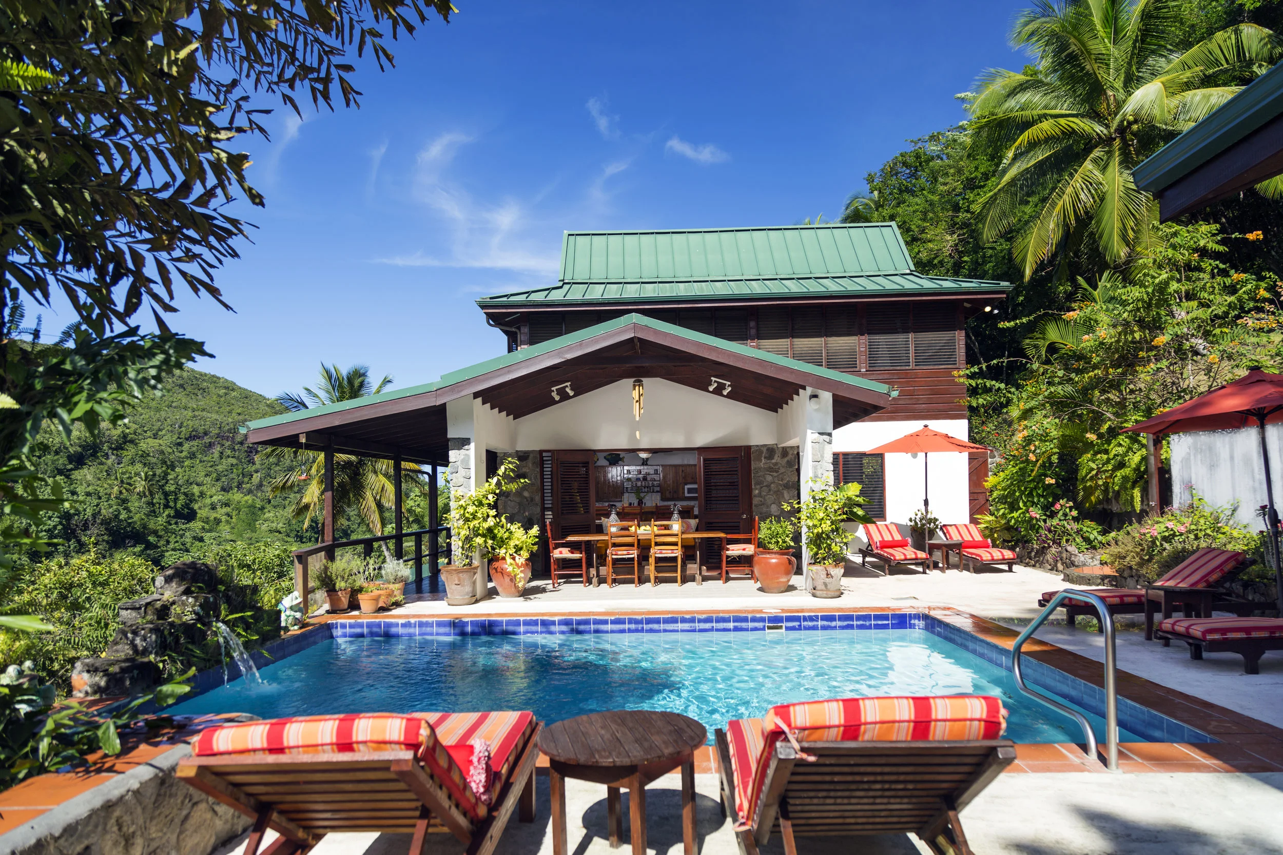 The pool 