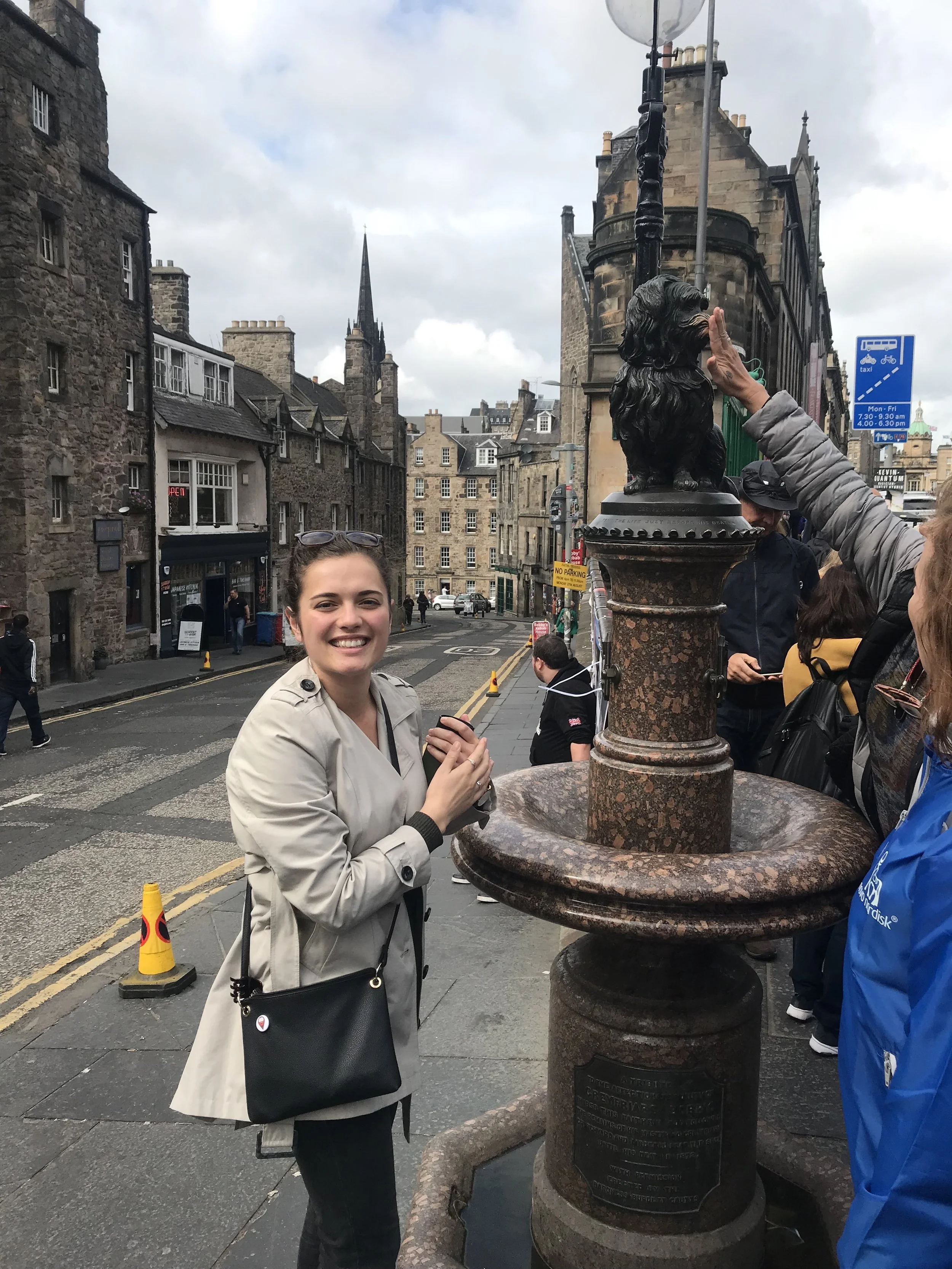 I made sure to visit greyfriars bobby for my dose of good luck!