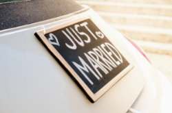 Just married