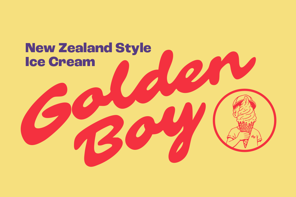 Golden Boy New Zealand Style Ice Cream Pop-up