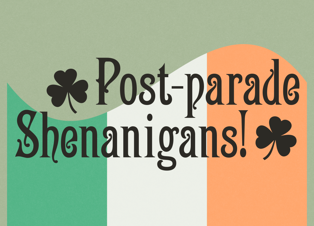 Ocean Avenue Stompers St. Paddy’s Day Parade Afterparty  