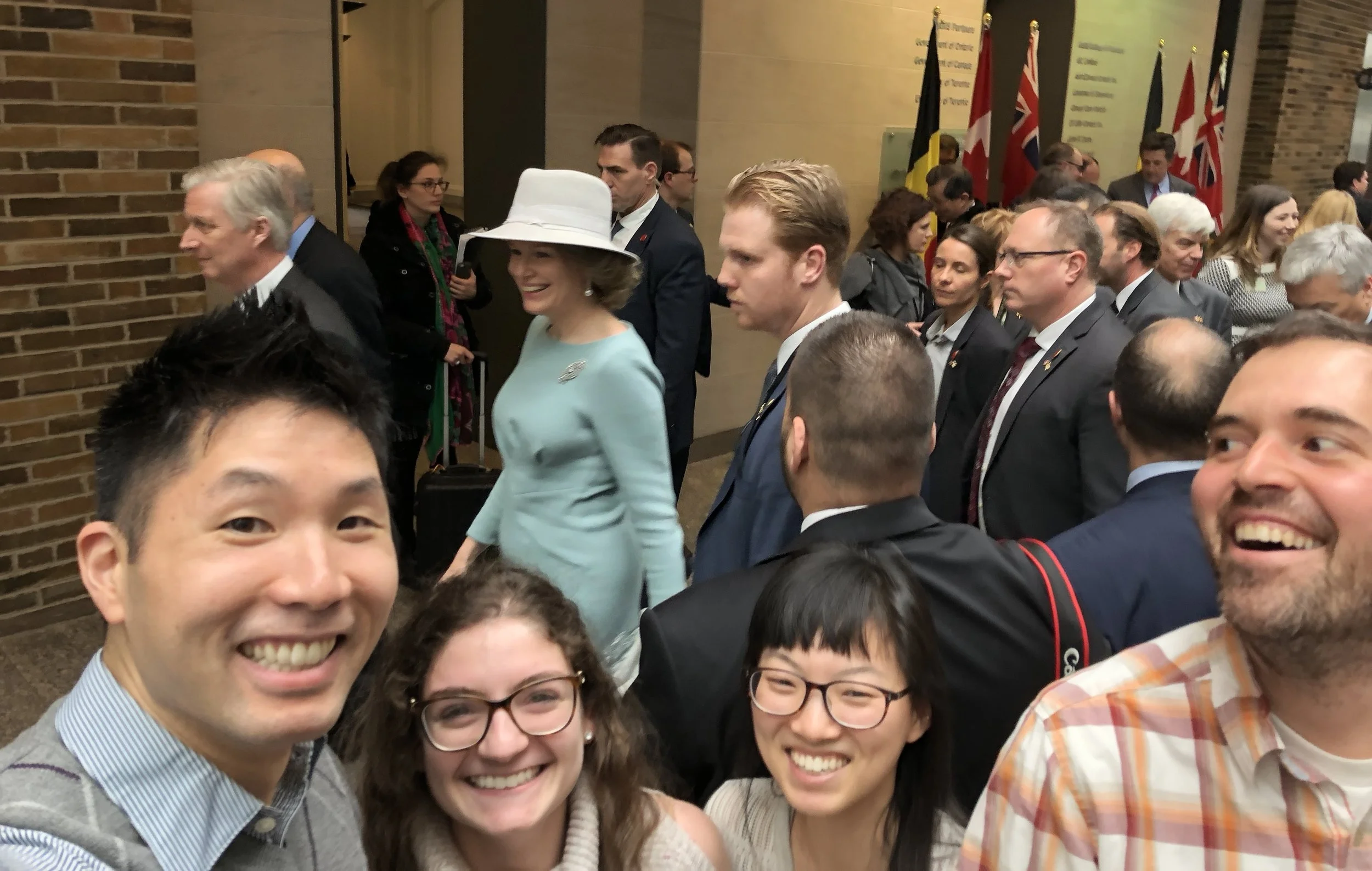lab selfie with the king and queen of belgium.jpeg