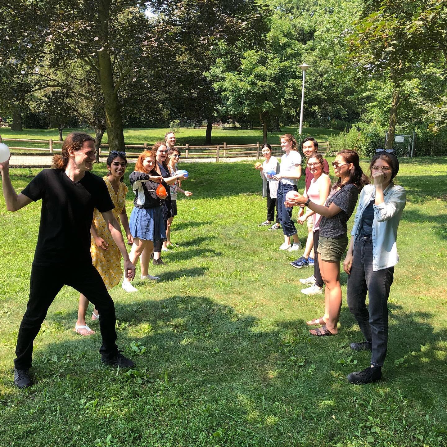 A delayed post of our joint summer picnic with the Reinke and Claycomb Labs! It was a beautiful day for #picnicwars!