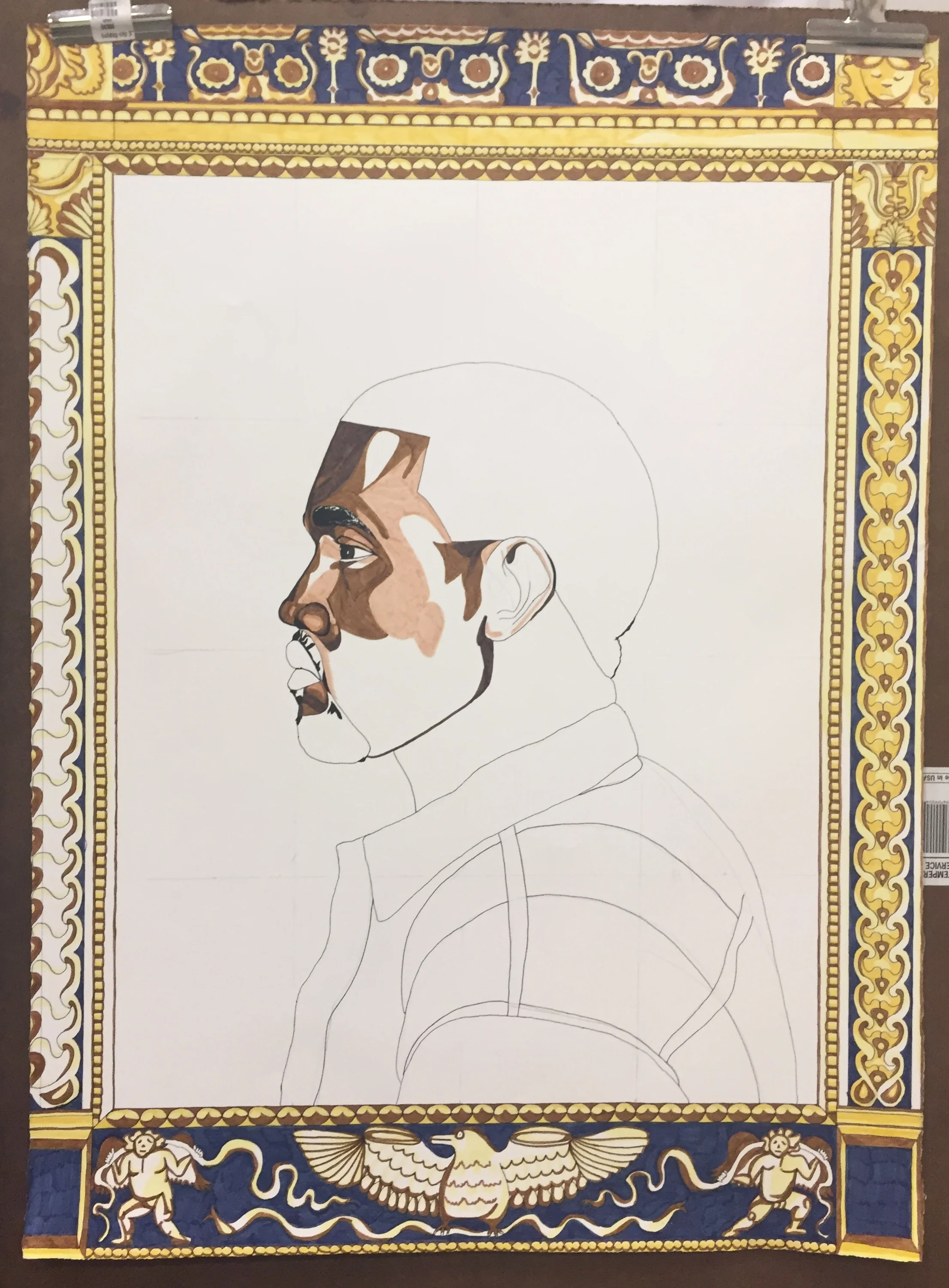 Kanye in progress