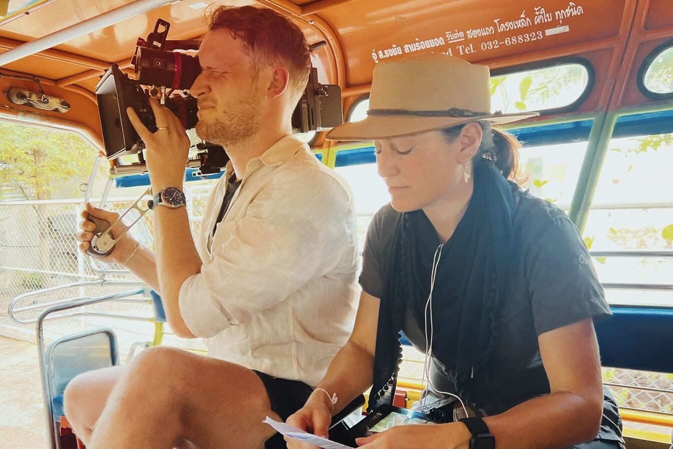 Some behind the scenes from the Thailand episode of New lives in the wild. Catch it on demand. @channel5_tv
&bull;
&bull;
#bts #behindthescenes #documentary #crew #filming #filmmaking #camera #ergorig #thailand #travel #newlives #newlivesinthewild #k