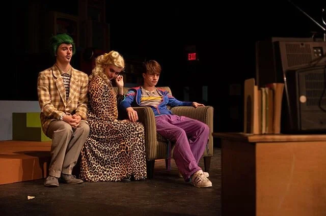 The Wormwood Family in their natural habitat&mdash;glued to the telly. Taken from an upcoming production of &ldquo;Matilda&rdquo;.⠀
⁣⠀
⁣⠀
⁣⠀
⁣⠀
⁣⠀
⁣⠀
⁣⠀
#matildathemusical #matilda #musical #musicaltheatre #theatre #broadway #musicals #actor #acting 