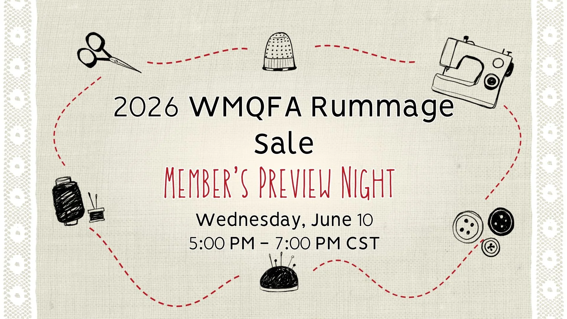 2026 Rummage Sale Members' Preview