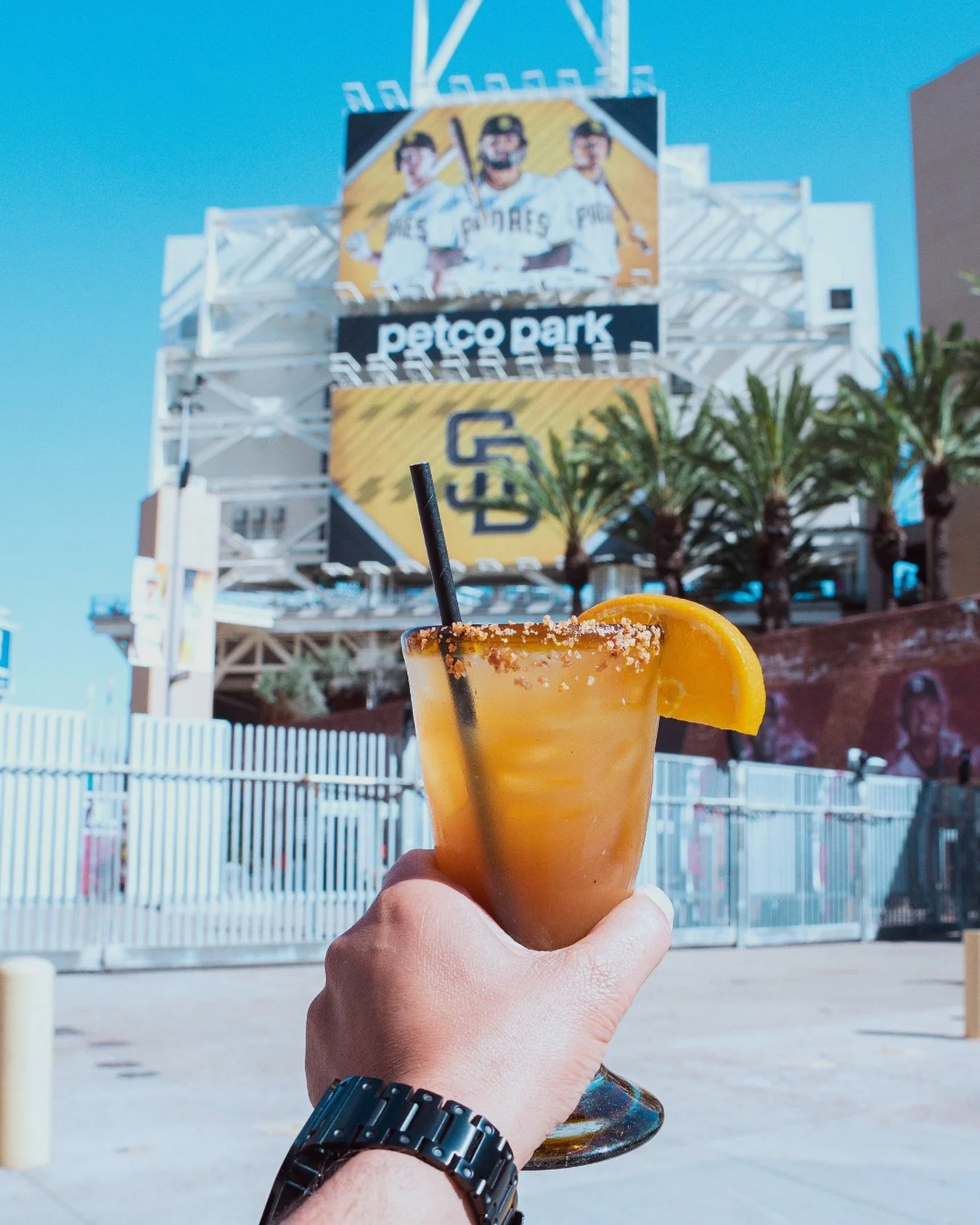 Cheers to October baseball!⚾ The Padres are playoff-bound and we&rsquo;ve got your pregame pour waiting steps from Petco! 🍹