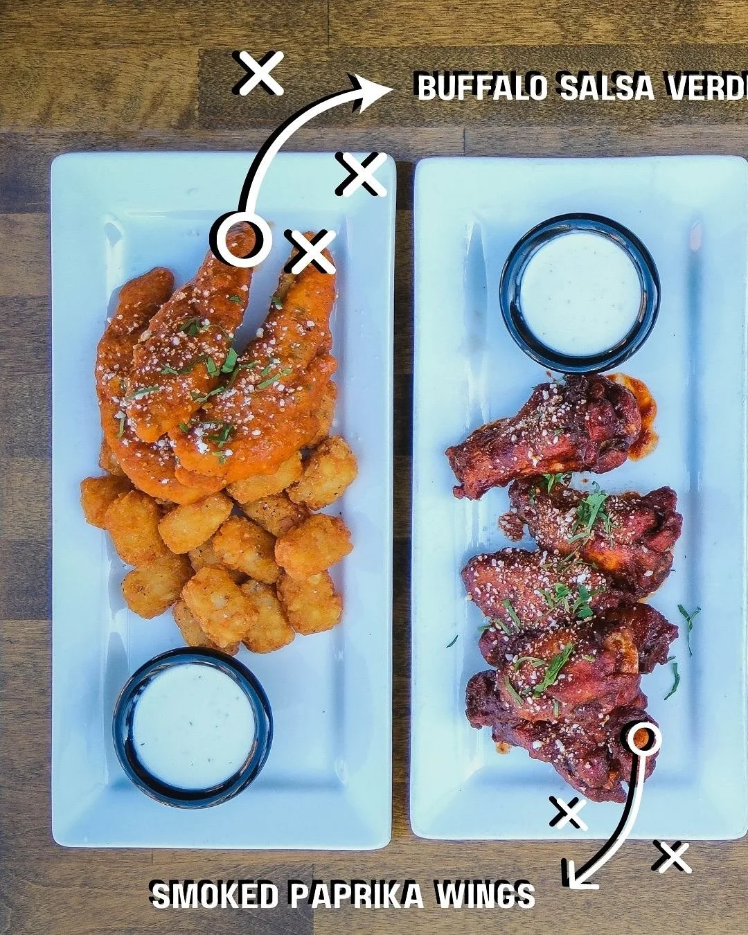 HAPPY SUNDAY! 🏈 Our game plan: $10 wings &amp; tenders all NFL Sunday long. 🍗