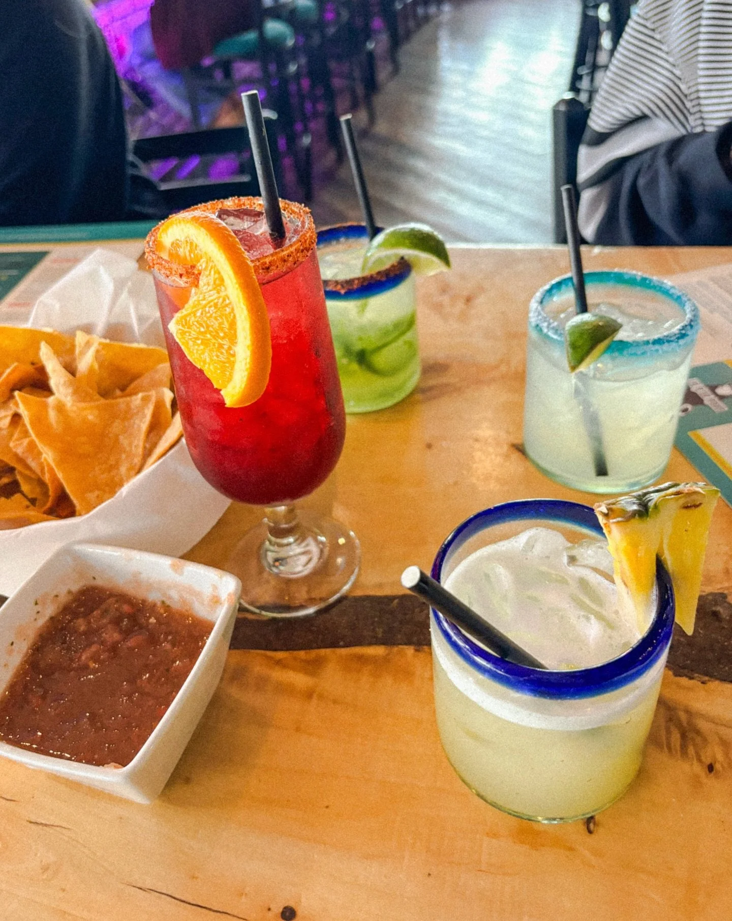 Say adios to your Sunday spookies &hellip; with Taj&iacute;n, lime, and tequila 😈🍸