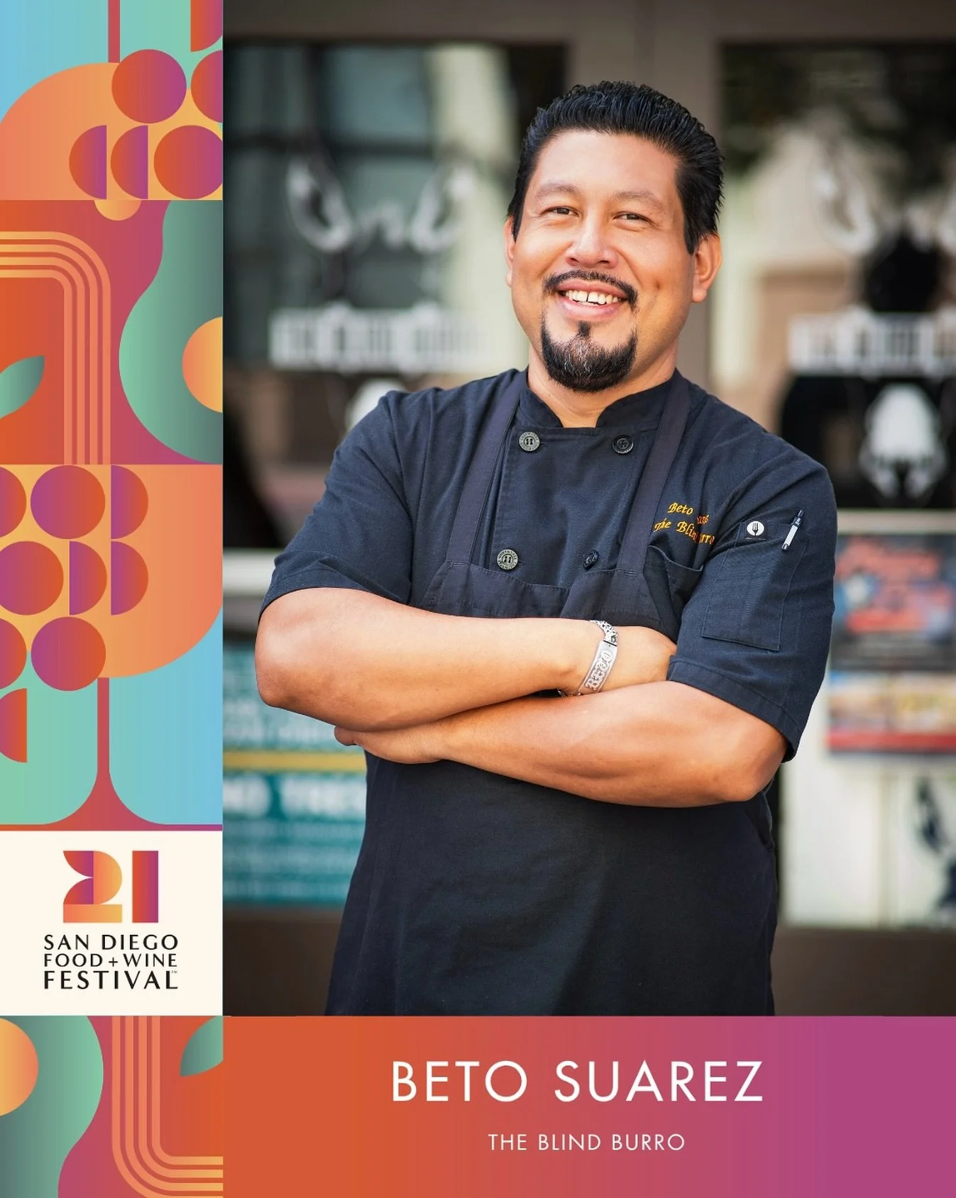 🌮🍷 The Blind Burro is thrilled to join the 2025 San Diego Food + Wine Festival this weekend! Come experience our incredible flavors alongside some of the country&rsquo;s top chefs, winemakers, and producers. @sdfoodwine 

Leading our team is Chef d