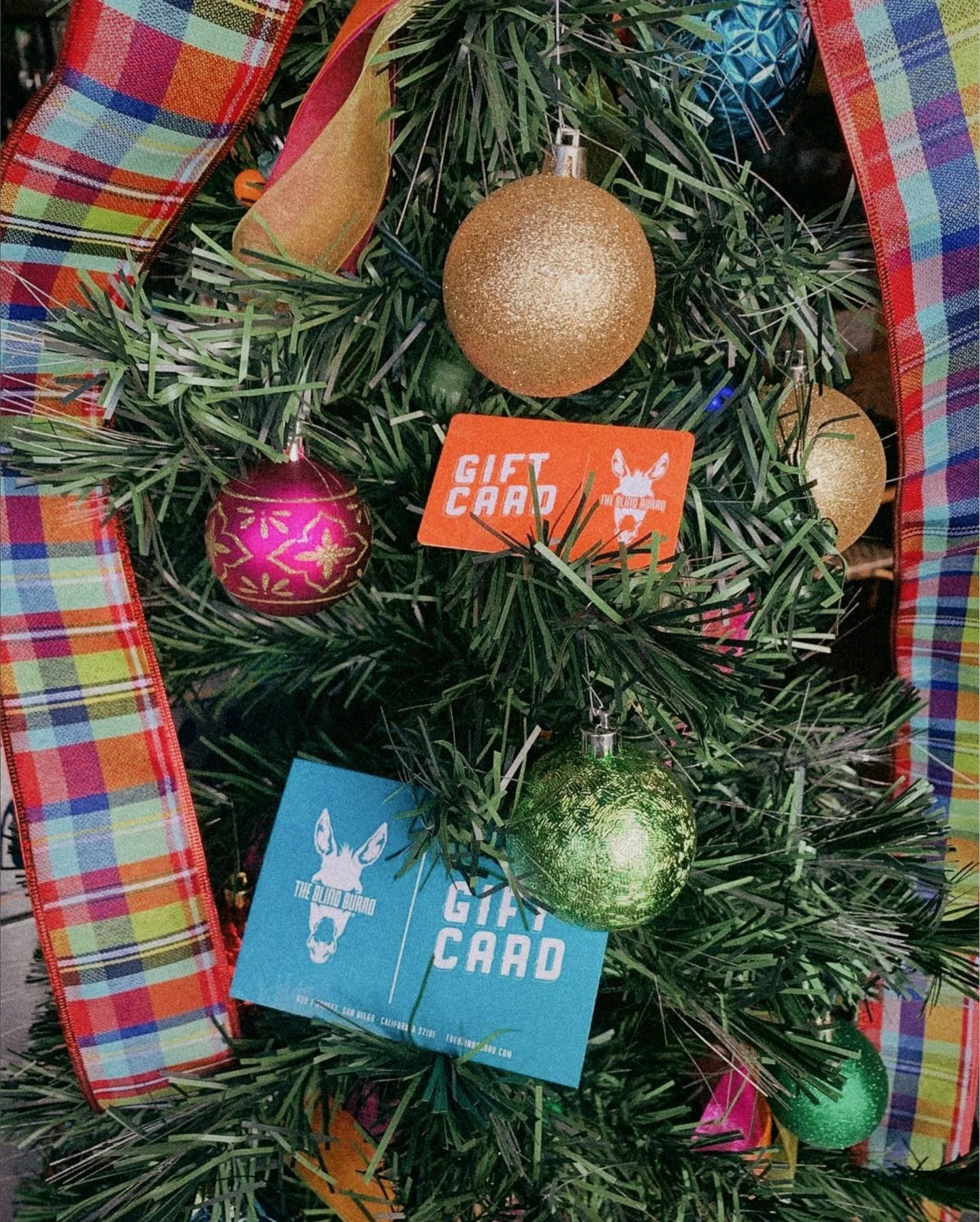 There is no greater gift than tacos and tequila at The Blind Burro! Send an e-gift card to all of your amigos&mdash;link in bio to purchase! 🎁