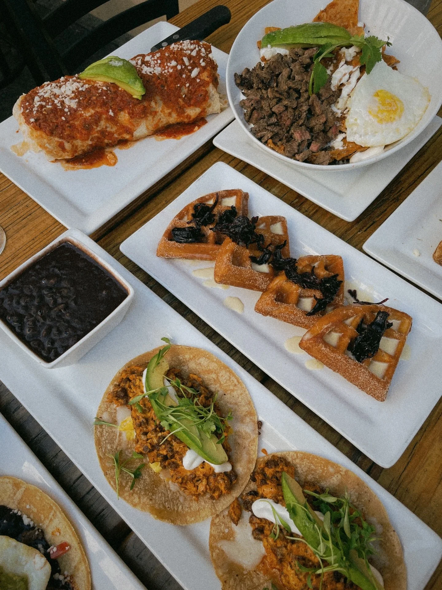 Family in town for the Holidays? Be the host with the most at Burro! We&rsquo;re serving brunch and NFL Football specials! 🧇🍳🥑