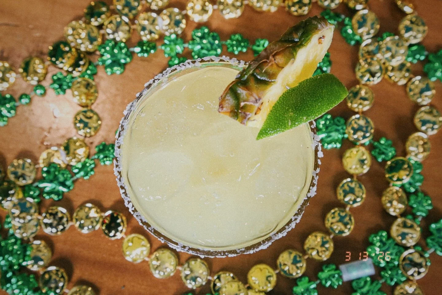 Happy St. Patrick&rsquo;s Weekend! If there&rsquo;s lime in your drink, it counts as green! Grab a marg so you don&rsquo;t get pinched☘️