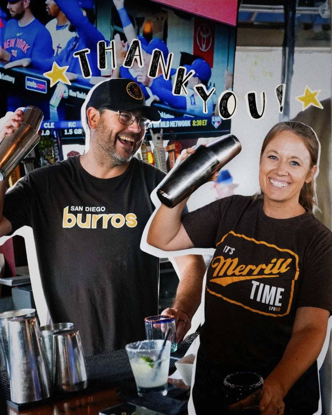 Burro won&rsquo;t be the same without these two!🤍 Brandon &amp; Alyssa have been part of the team since the wild post-COVID days and have done so much to for us over the years. From Comic-Con ideas and decorating projects to drink creations and brin