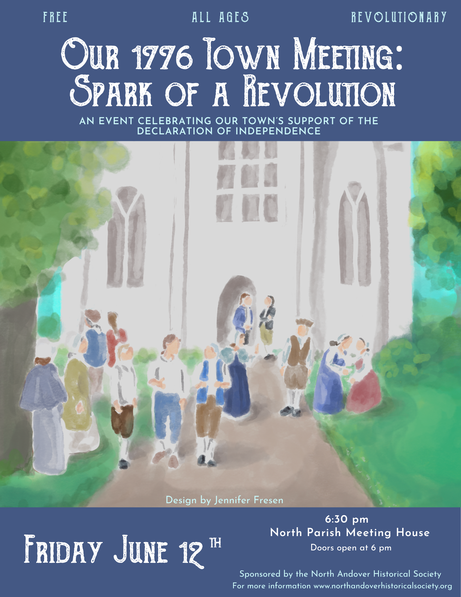 Town Meeting 1776: Andover Sets the Spark of Revolution