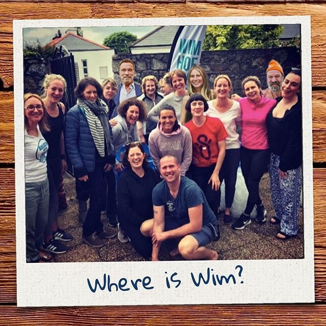 Let&rsquo;s play a game called &ldquo;Where&rsquo;s Wim?&rdquo; I always try to infuse my workshops and retreats with the energy and spirit of the legendary @iceman_hof . Now, we&rsquo;re going to try and find Wim in this picture from one of my works