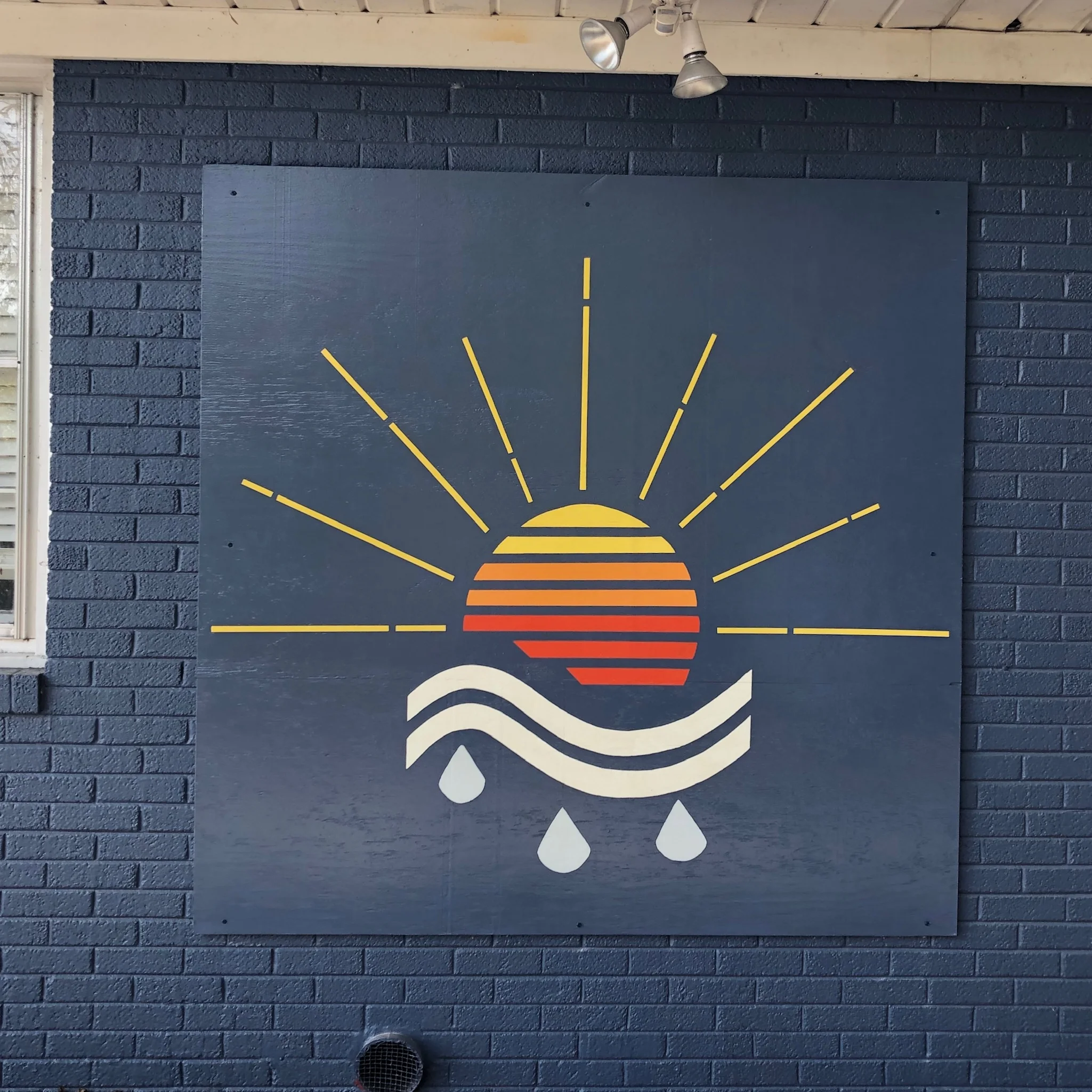 Social Coffee and Supply Mural