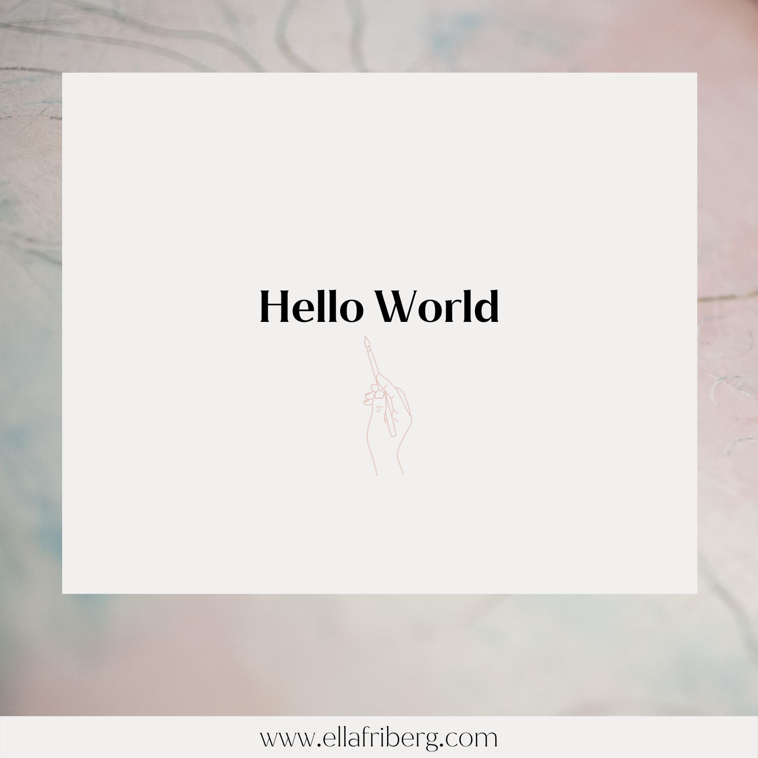 Hello world 